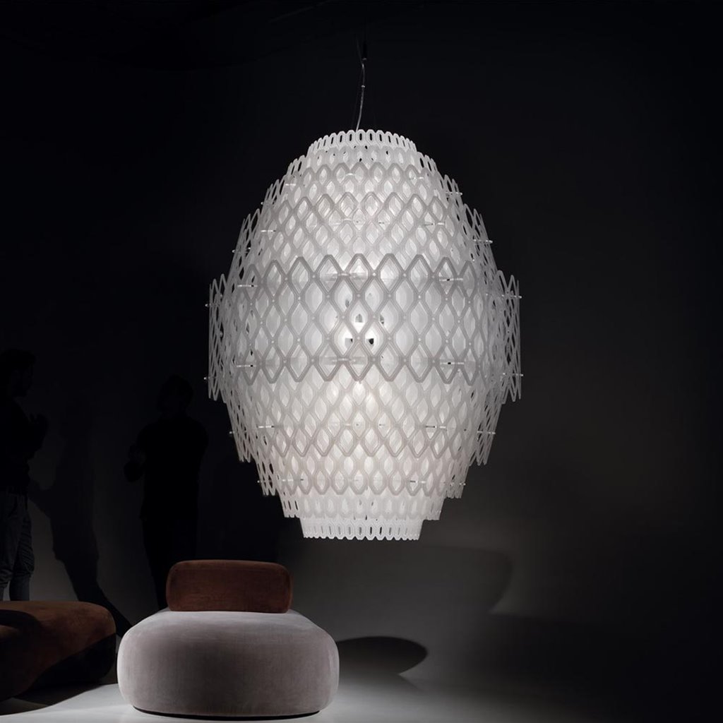 dak koolhydraat antwoord Grote Italiaanse design hanglamp vide | Straluma