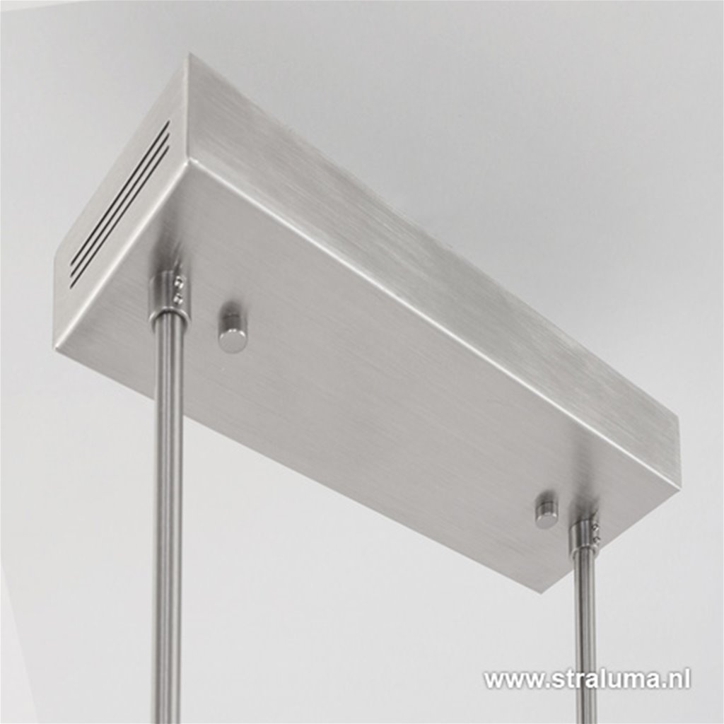 Strakke LED hanglamp 100 cm met dimmer | Straluma