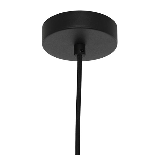 Hanglamp Flere 31cm zwart gradient smokeglas