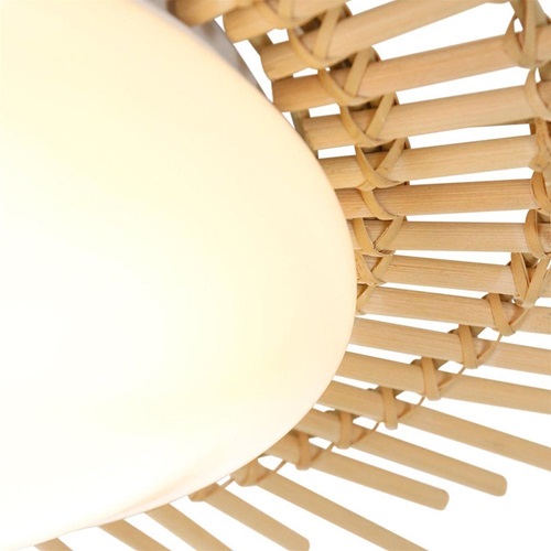 Plafondlamp Aura bamboe