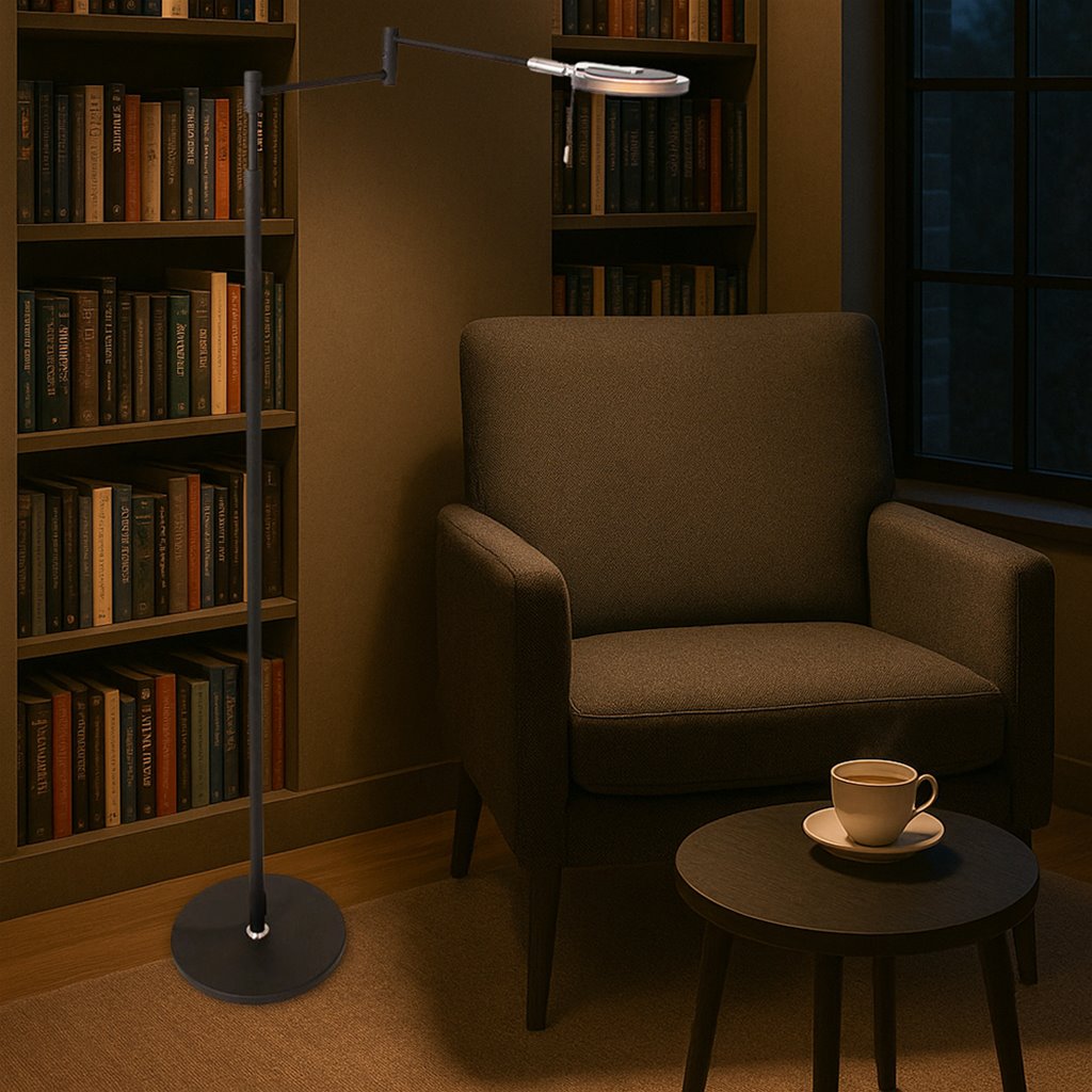 LED leeslamp Turound zwart