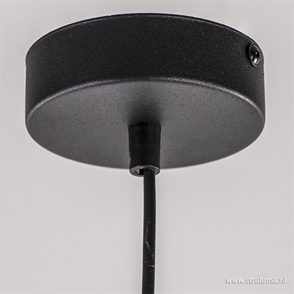 abces Wedstrijd Samenpersen Moderne pendel hanglamp zwart keuken | Straluma