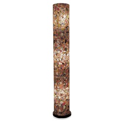 Vloerlamp zuil mozaiek glas multicolor 200 cm