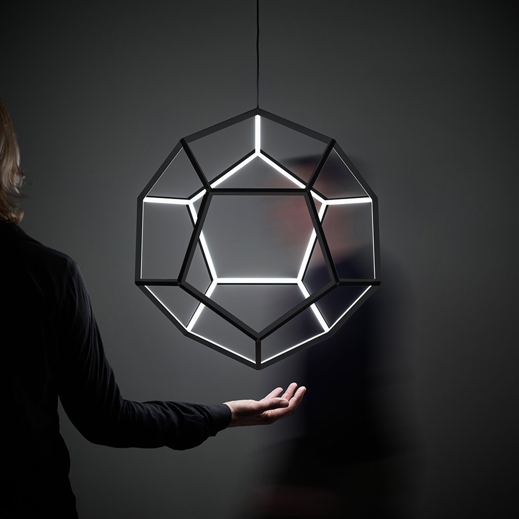 Hanglamp Dodeca 50 zwart