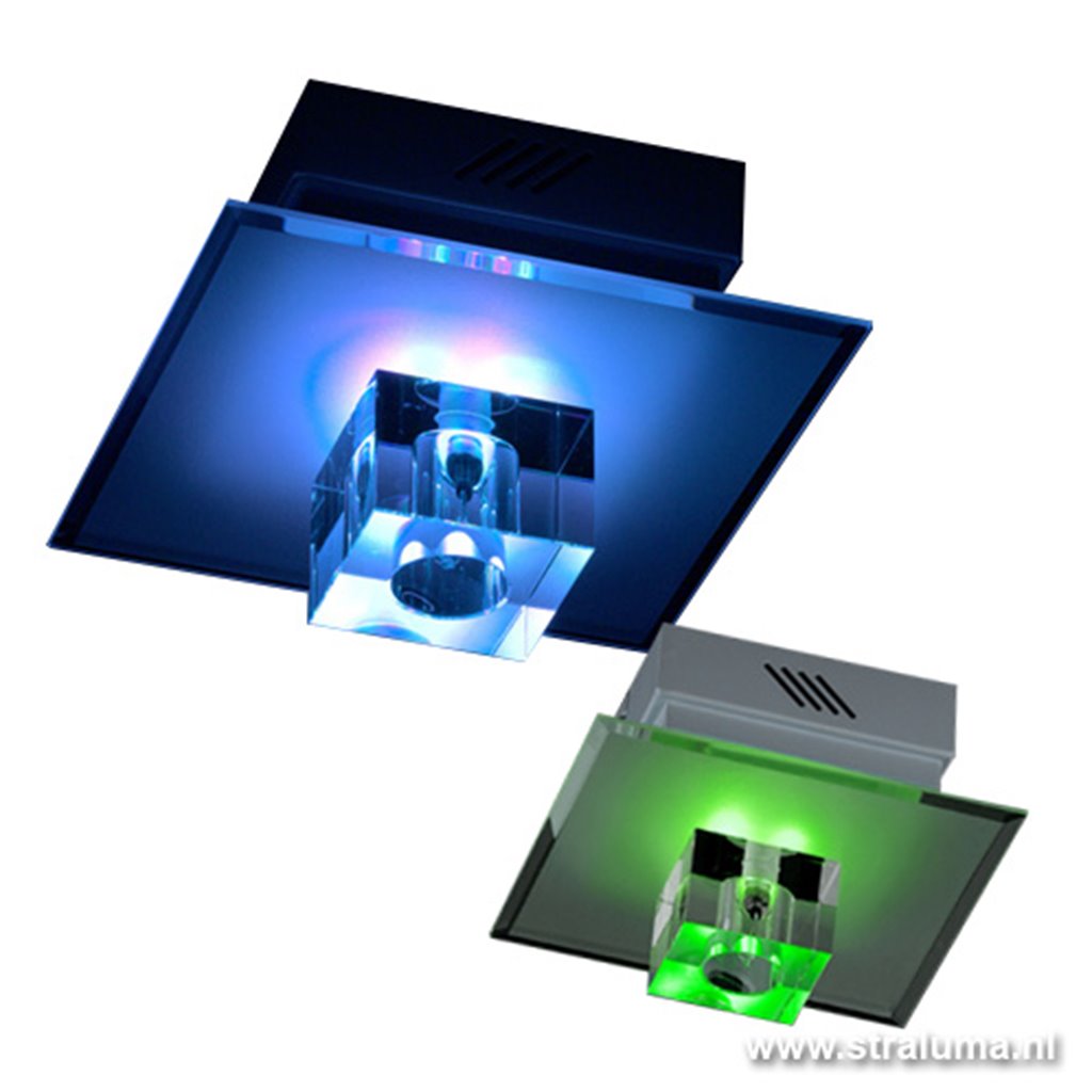 Syndicaat Overeenstemming Metalen lijn Plafondlamp LED verschillende kleuren | Straluma