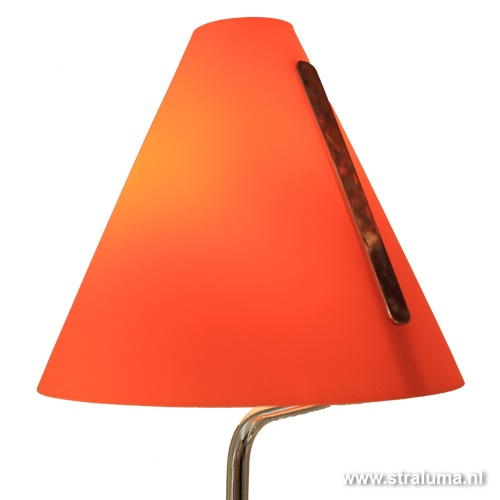 Modern staande lamp Cappello oranje